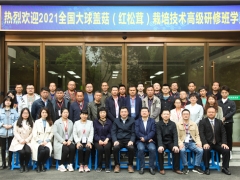2021全國(guó)大球蓋菇（紅松茸）栽培技術(shù)高級(jí)研修班圓滿(mǎn)結(jié)束